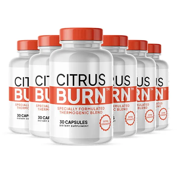6 bottles CitrusBurn